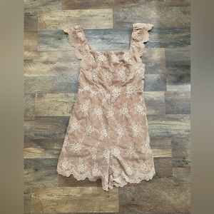 Lulu’s Lush Blush Romper (S)